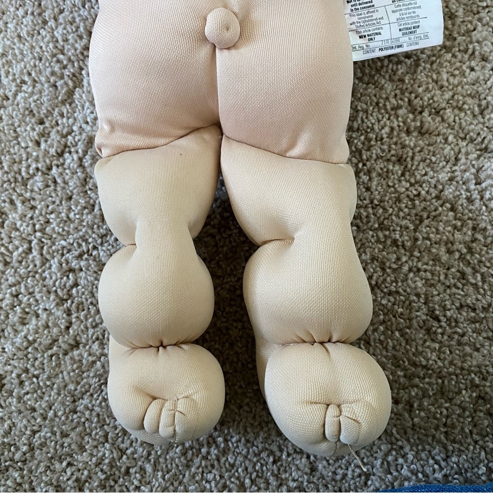 1986 Vintage Cabbage Patch Kids Doll Blond Hair - Picture 3 of 13